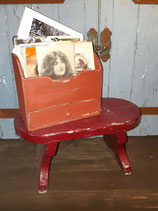 Vensterbanktafeltje rood