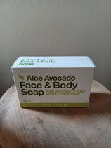 aloe vera zeep met advocado en citroenmelisse