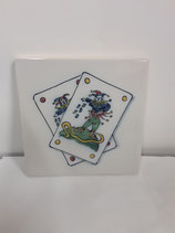 Carreau Faience Jocker !!!! Dimensions 13cm×13cm référence A