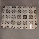24 Anciens Carreaux Carrelages Faience De Desvres 11cm Fourmaintraux Delassus Marron