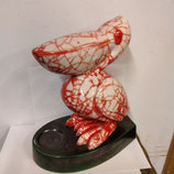Pélican Faience De Desvres Hauteur 37 cm Longueur 31cm, Pièce unique