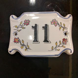 Plaque de maison sur commande ! Longueur 11cm Hauteur 8cm