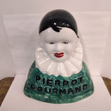 Pierrot Gourmand Faience De Desvres Hauteur 22cm Longueur 20,5 cm