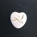 Coeur Faience De Desvres Diamètre 7cm Hauteur 3,5 cm