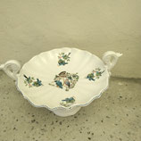 Coupe à  Fruits Faience De Desvres Hauteur 17cm Diamètre 29 cm Décor Oiseau