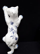 Chat Côté Droit Faience De Desvres Hauteur 30 cm
