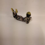 Baigneuse Des Années 30  Faience De Desvres Longueur 11cm Hauteur 4,5 cm