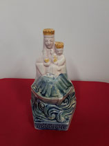 Notre Dame de Boulogne Faience de Desvres Hauteur 17,5 cm