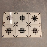 Anciens Carreaux Carrelages Faience De Desvres 11cm Marron Fourmaintraux Delassus