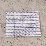 Lot de 12 Anciens Carreaux Carrelages Faience De Desvres 11cm Fourmaintraux Courquin Desvres
