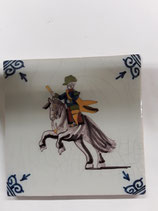 Carreau Rare Desvres Dimension 13 cm×13 cm référence 37