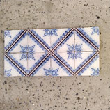 Lot de 8 anciens Carreaux Carrelages Faience De Desvres 11cm Fourmaintraux Hornoy
