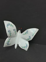 Papillon Faience de Desvres Nouveau Décor Hauteur 11cm Largeur 10cm