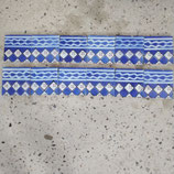 Lot de 12 Anciens Carreaux Carrelages Faience De Desvres 11cm Fourmaintraux Courquin