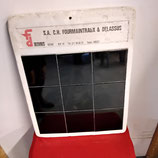 Carreaux Fourmaintraux Delassus Faience De Desvres 11cm noir Ancien modèle Année 1960