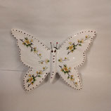 Papillon Faience de Desvres Hauteur 13cm Largeur 13cm