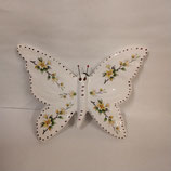 Papillon Faience de Desvres Hauteur 13cm Largeur 13cm
