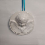 Nouveau ! Médaille De Berceau Faience De Desvres Diamètre 10cm, s accroche facilement