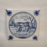 Carreau Carrelage Faience De Desvres 13cm Fourmaintraux Delassus enfants