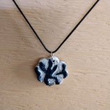 Collier numéro 15  en Faience De Desvres piece unique