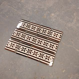 Lot de 12 anciens Carreaux Carrelages Frises Faience De Desvres 11cm
