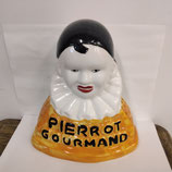 Pierrot Gourmand Faience De Desvres Hauteur 22cm Longueur 20,5 cm