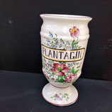 Pot à Pharmacie Faience De Desvres Décor Strasbourg Hauteur 30 cm Diamètre 15cm