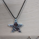 Collier numéro 3 en Faience De Desvres piece unique