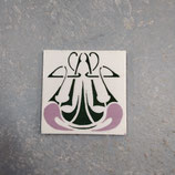 Ancien Carreau Carrelage Faience De Desvres 11cm