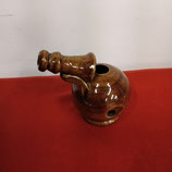 Petit Pot Trompeur Faience De Desvres Collection Hauteur 8cm Diamètre base 4,5 cm