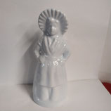 La Boulonnaise Faience De Desvres Bleu Ciel Hauteur 20cm