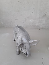 Cochon Art Déco Faience de Desvres Longueur 40 cm Hauteur 20 cm
