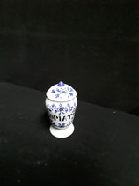 Pot à Pharmacie OPIAT Hauteur 10 cm Diamètre 3,5cm Faience de Desvres