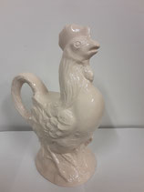 Coq Craquele Faience de Desvres Hauteur 26 cm  Style Art Déco 1930
