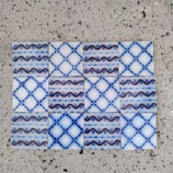 Anciens Carreaux Carrelages Faience De Desvres 11cm Patchwork Fourmaintraux Courquin