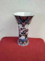 Magnifique Vase Faience de Delft estampillé Makkum numéroté  Hauteur 22cm Diamètre 13cm