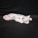 Chat Faience De Desvres Longueur 27cm s accroche Facilement ou se Pose