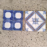 Lot De 8 Anciens Carreaux Carrelages Faience De Desvres 11cm Fourmaintraux Hornoy