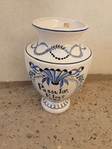 Pot à Pharmacie PASSULA.ELECT Faience De Desvres Diametre 15cm Hauteur 30 cm