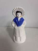 Boulonnaise Faience de Desvres Hauteur 18 cm diamètre 7 cm