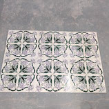 Anciens Carreaux Carrelages Faience De Desvres 15,5 cm épaisseur 1cm Art Déco
