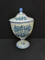 Pot à Pharmacie Faience de Desvres E.HYACINT Hauteur 27cm Diamètre 14cm