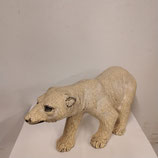 Ours Craquelé Faience De Desvres Hauteur 20cm Longueur 40cm Art Déco