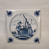 Carreau Carrelage Faience De Desvres 13cm Fourmaintraux Delassus puit enfants