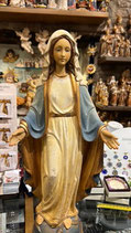 STATUA DELLA MADONNA cm 48 in legnoa