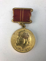 URSS MEDAILLE  CELEBRANT LA  NAISSANCE DE LENINE