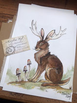 Dessin original "Jackalope"