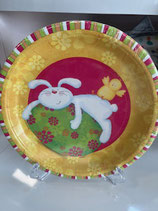 Assiette lapin de paques /8