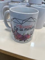 Mug temoin de la marié