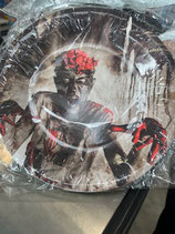 Assiette zombie